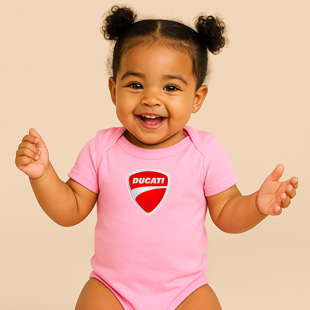 Ducati Motorcycle Baby Romper Onesie